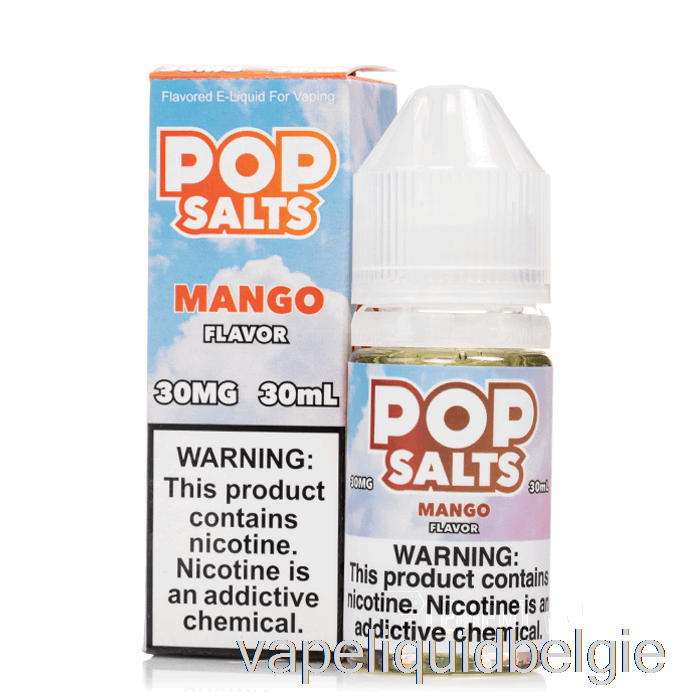 Vape België Mango - Popzout - 30ml 50mg